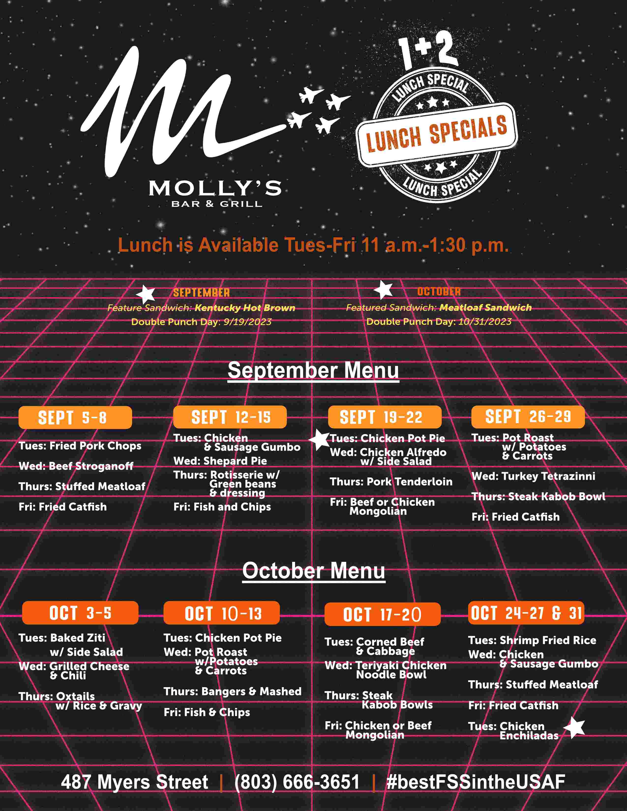 Sept & Oct Specials